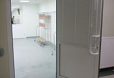 Противопожарные однопольные двери: пример 2